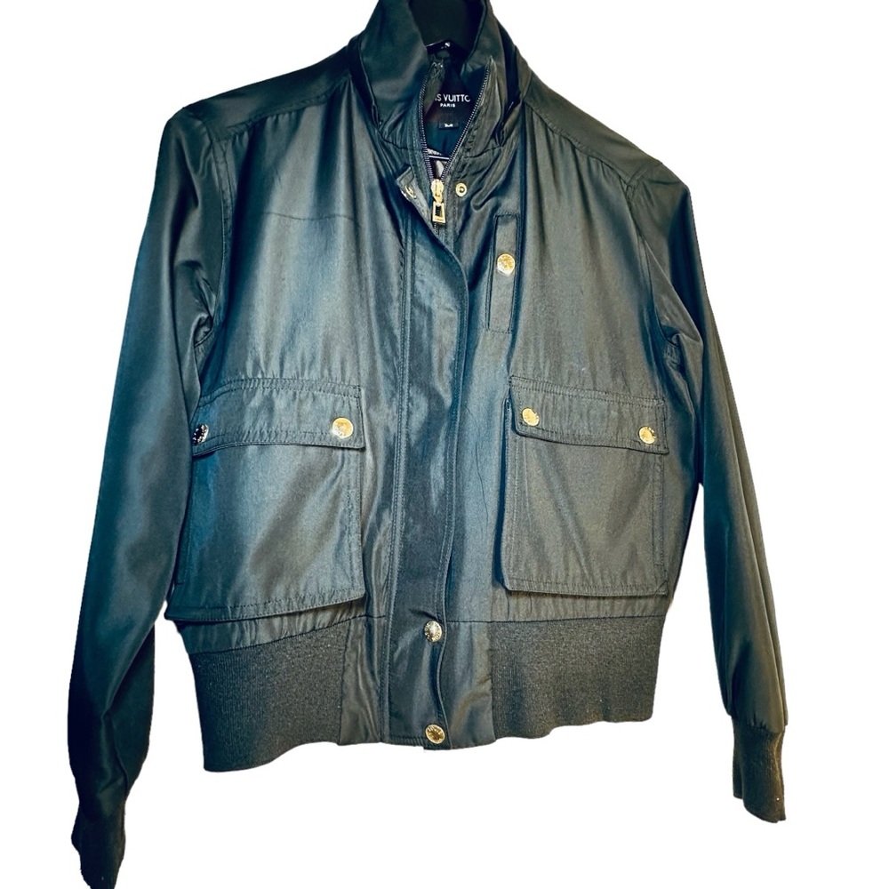 Louis Vuitton rare vintage women jacket SZ M - Picture 2 of 8